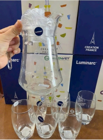 BỘ BÌNH CỐC THỦY TINH