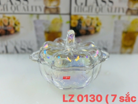 Âu mứt thủy tinh 7 sắc (thùng 24c)