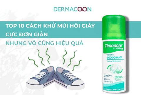 [TOP 10] CÁCH KHỬ MÙI HÔI GIÀY CỰC ĐƠN GIẢN NHƯNG VÔ CÙNG HIỆU QUẢ