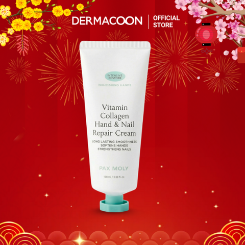 PAXMOLY Vitamin Collagen Hand & Nail Repair Cream 100ml Kem dưỡng ẩm cho da tay và móng tay 100ml