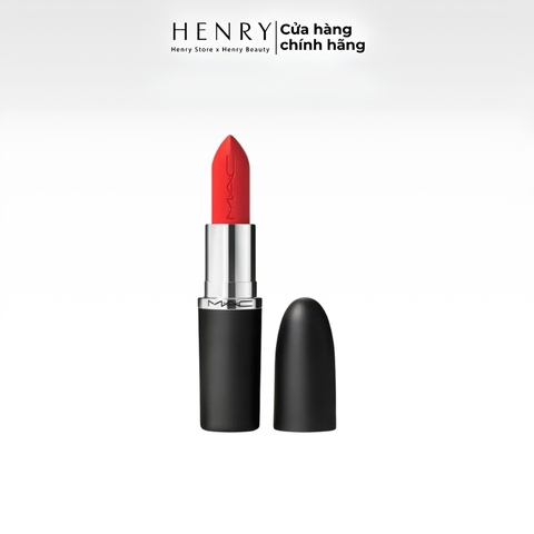 Son MAC Ximal Silky Matte 674 No Coral Ation 3.5g - Màu Cam Đào Tươi Tắn, Mịn Lì Quyến Rũ