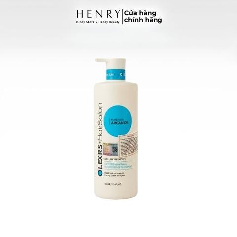 [Dầu Gội] Olexrs Hair Salon Argan Oil Collagen Complex 960ml – Dưỡng Tóc Mềm Mượt, Hỗ Trợ Phục Hồi Tóc Hư Tổn