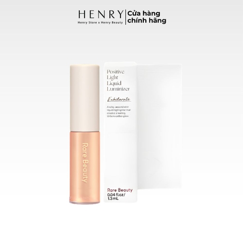 [Mini] Kem Bắt Sáng Rare Beauty Positive Light Liquid Luminizer Tone #Exhilarate 1.3ml