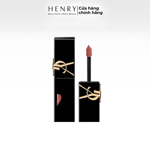 Son Yves Saint Laurent YSL The Inks Vinyl Cream Lip #610 Nude Champion 5.5ml – Cam Nude Bóng Mịn, Thanh Lịch