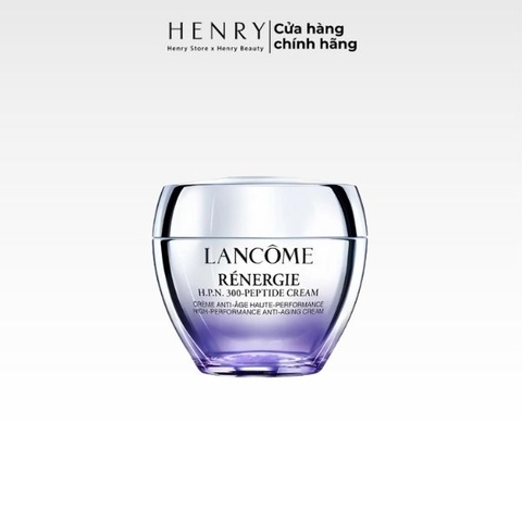 Kem Dưỡng Lancôme Tím Rénergie H.P.N. 300-Peptide Cream 15ml – Dưỡng Săn Chắc, Hỗ Trợ Cải Thiện Nếp Nhăn & Đốm Nâu