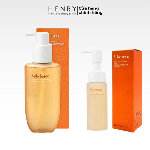 Sữa rửa mặt dịu nhẹ Sulwhasoo Gentle Cleansing Foam