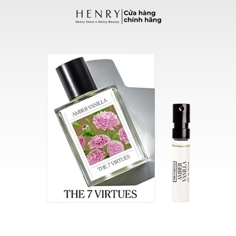 [Vial] Nước Hoa The 7 Virtues Amber Vanilla 1.7ml