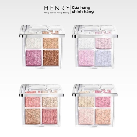 Bảng Phấn Bắt Sáng Dior Backstage Glow Face Palette 10g Căng Bóng Đa Năng (Màu 001/002/004)