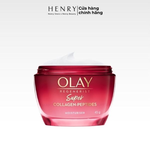 Kem Dưỡng Olay Super Collagen Peptides 45g – Dưỡng Ẩm, Hỗ Trợ Săn Chắc & Cải Thiện Dấu Hiệu Lão Hóa