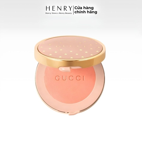 Phấn Má Hồng Gucci Blush De Beauté #02 Tender Apricot – Sắc Cam Đào Tự Nhiên Cho Gương Mặt Rạng Rỡ