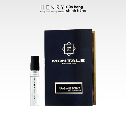 [Vial] Nước Hoa Unisex Montale Paris Arabians Tonka 2ml Hương Gỗ Phương Đông Đậm Đặc, Sang Trọng Và Quyến Rũ Đầy Huyền Bí