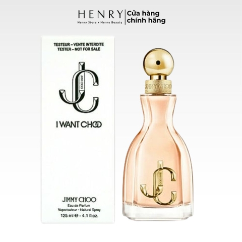 [TESTER] Nước hoa Jimmy Choo I Want Choo EDP 125ml