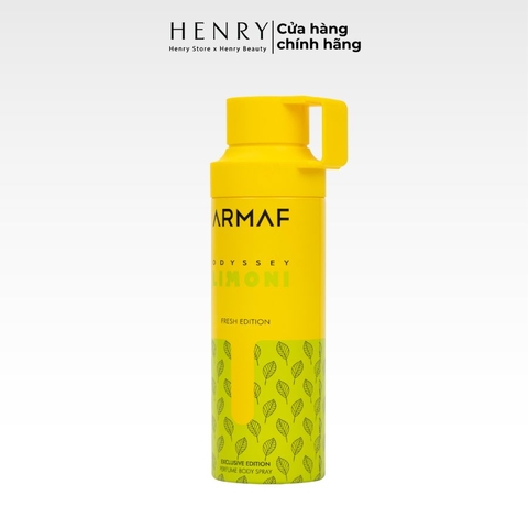Xịt Thơm Nam Armaf Odyssey Limoni Fresh Edition 200ml