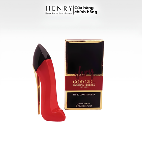 [Minisize] Nước Hoa Carolina Herrera Very Good Girl 7mL – Hương Hoa Hồng Đỏ Hiện Đại