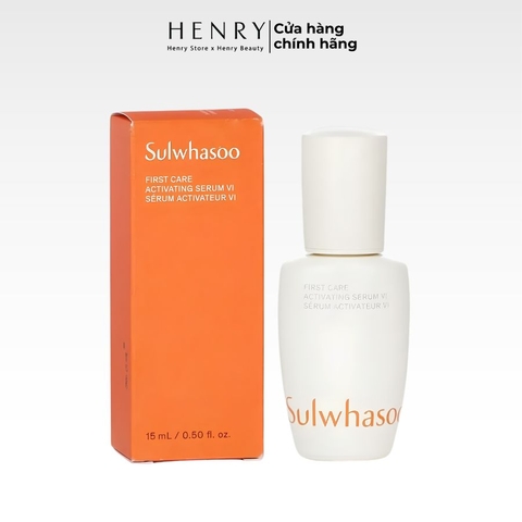 [Xách Tay] Tinh Chất Sulwhasoo First Care Activating Serum VI 15ml Giúp Làn Da Khỏe Mạnh, Căng Mịn