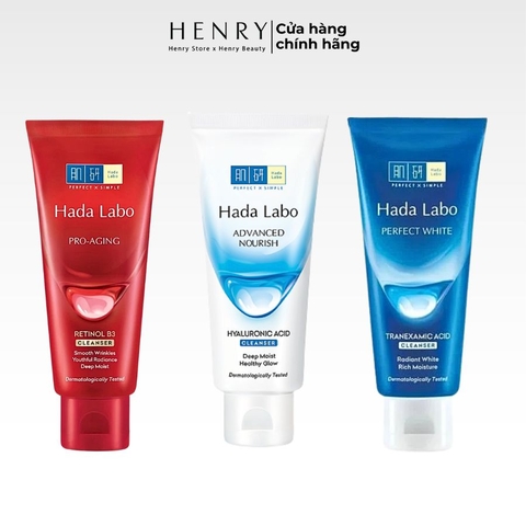 [Hàng Công Ty] Sữa Rửa Mặt Hada Labo Sạch Sâu, Dưỡng Da Chuyên Biệt 80g
