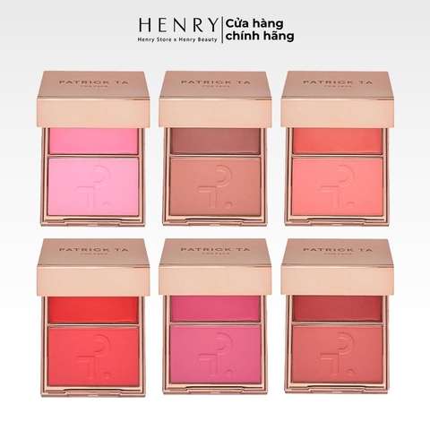 [Fullsize/ Minisize] Phấn Má Hồng Patrick Ta Double Take Creme & Powder Blush