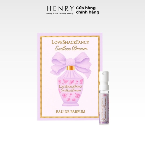 Vial Nước Hoa Nữ LoveShackFancy Endless Dreams EDP 1.5ml Hương Thơm Của Những Giấc Mơ Lãng Mạn