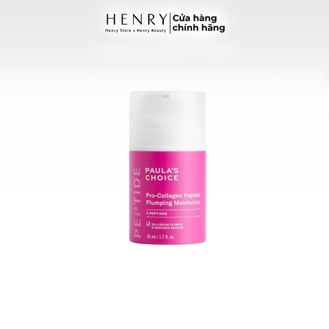 Kem Dưỡng Da Paula's Choice Pro-Collagen Peptide Plumping Moisturizer 50ml – Dưỡng Ẩm, Căng Mọng Và Săn Chắc Da