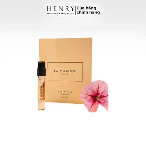[Vial] Nước Hoa Jo Malone Frangipani Flower Cologne 1.5ml – Hương Hoa Đại Thanh Lịch, Tươi Mát & Đậm Chất Nhiệt Đới