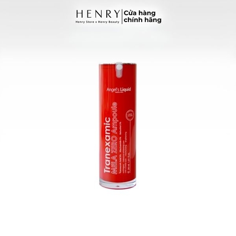 Serum Angel's Liquid Tranexamic Mela Zero Ampoule 30ml – Hỗ Trợ Làm Mờ Đốm Nâu, Dưỡng Sáng & Đều Màu Da