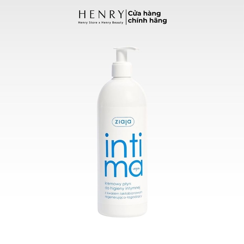 Dung Dịch Vệ Sinh Phụ Nữ Intima Ziaja Chính Hãng Màu Xanh Nhạt 500ml