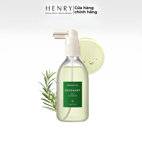 Xịt Dưỡng Tóc Aromatica Rosemary Root Enhancer 100ml – Hỗ Trợ Giảm Gãy Rụng, Nuôi Dưỡng Chân Tóc Chắc Khỏe