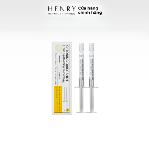 Hộp 2 Ống Tinh Chất Differ&Deeper C-Toning Daily Shot 2.5ml x 2 – Hỗ Trợ Làm Sáng Da, Cải Thiện Tông Màu Và Tăng Độ Rạng Rỡ