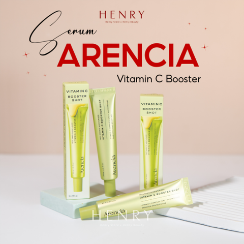 Serum Vitamin C Booster Shot Arencia 30ml - Serum Vitamin C Làm Sáng Da, Đều Màu