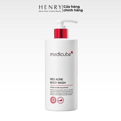 Sữa tắm cho da mụn Medicube Red Acne Body Wash 400ml