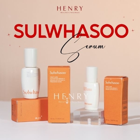 [Xách Tay] Tinh Chất Sulwhasoo First Care Activating Serum VI 15ml Giúp Làn Da Khỏe Mạnh, Căng Mịn