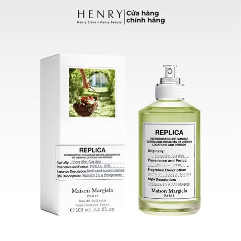 [Fullsize] Nước Hoa Unisex Maison Martin Margiela Replica From The Garden EDT 100ml Hương Cỏ Cây Tươi Mát, Thư Thái
