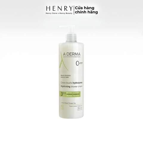 Sữa Tắm A-Derma Gel Douche Hydra-Protecteur 750ml – Làm Sạch Dịu Nhẹ, Dưỡng Ẩm & Bảo Vệ Làn Da Nhạy Cảm