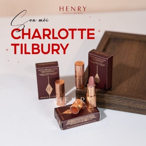 [Minisize] Son Charlotte Tilbury Matte Revolution Lipstick #Pillow Talk 1.1g – Sắc Hồng Nude Huyền Thoại Thanh Lịch Và Tôn Da