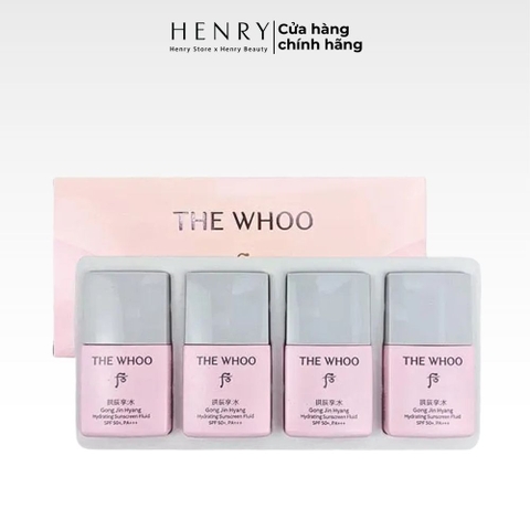 Kem Chống Nắng Whoo Gongjinhyang Hydrating Mini 13ml (1 Tuýp tách set)