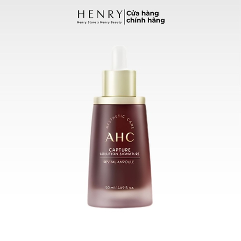 Tinh Chất Trẻ Hóa Da AHC Capture Solution Signature Revital Ampoule 50ml