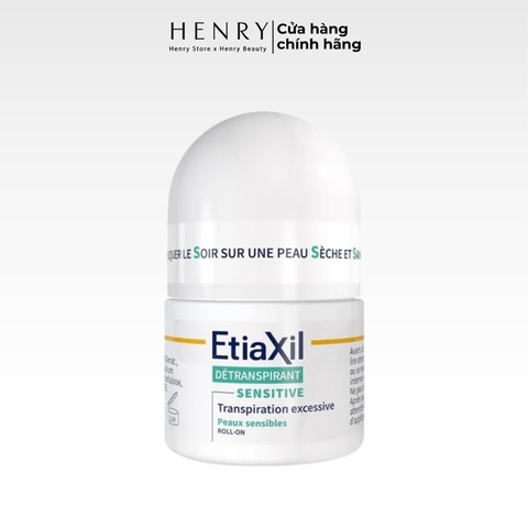 Lăn Khử Mùi EtiaXil Detranspirant Peaux Sensibles 15ml Cho Da Nhạy Cảm