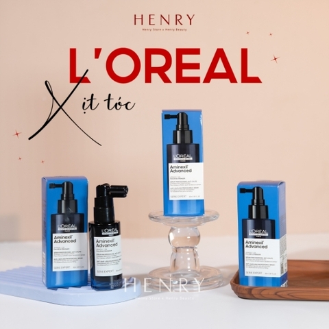 Tinh Chất Mọc Tóc L’Oréal Aminexil Advanced 30ml – Hỗ Trợ Giảm Rụng, Tăng Mật Độ Tóc