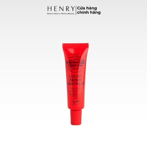 Son Dưỡng Môi Lucas' Papaw Ointment 15g – Dưỡng Ẩm, Làm Dịu Môi Khô Nứt Nẻ