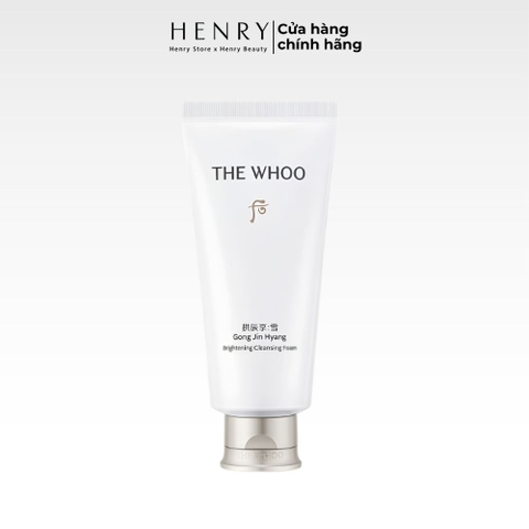 Sữa Rửa Mặt Dưỡng Trắng Đông Y The History of Whoo Gongjinhyang Seol Brightening Cleansing Foam 180ml