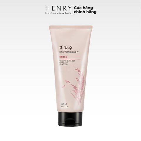 Sữa Rửa Mặt Gạo Làm Sáng Da The Face Shop Rice Water Bright Cleansing Foam 150ml