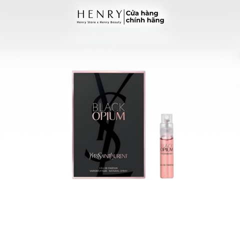 [Vial] Nước Hoa Yves Saint Laurent Black Opium EDP 1.2ml – Hương Cà Phê Vanilla Quyến Rũ Đầy Mê Hoặc