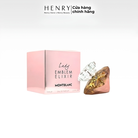 Nước Hoa Nữ Montblanc Lady Emblem Elixir Eau De Parfum 75ml – Hương Hoa Cỏ Chypre Thanh Lịch, Quyến Rũ