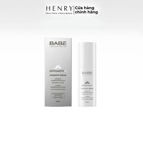 Tinh chất dưỡng sáng, giảm thâm nám da Babe Depigment+ Intensive Serum 30ML