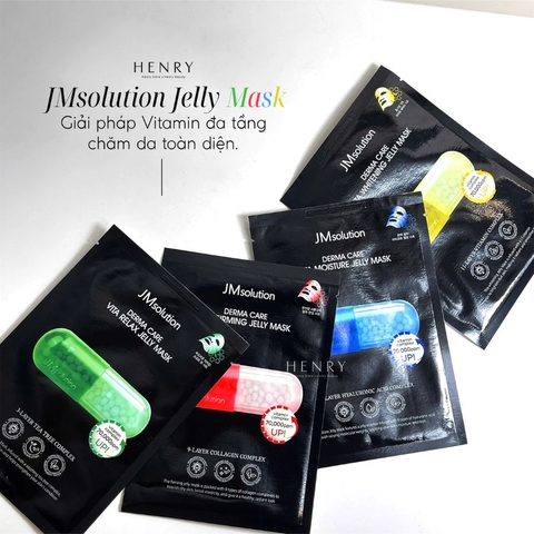 [Mẫu Mới] Mặt Nạ JM Solution Derma Care Vita Jelly Mask 30ml Giải Pháp Dưỡng Da Chuyên Sâu Từ Hàn Quốc