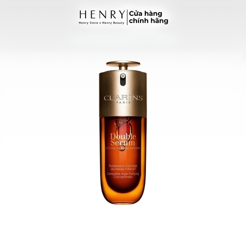 Serum Clarins Double Serum Complete Age Control Concentrate 75ml – Tinh Chất Chống Lão Hóa, Dưỡng Ẩm Và Tăng Độ Đàn Hồi