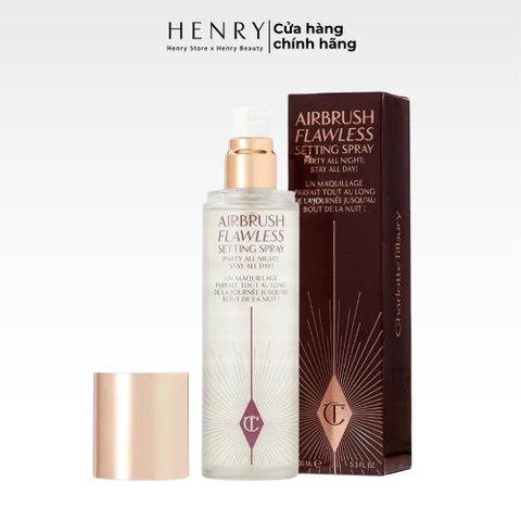 (100ML) Xịt Khóa Makeup Charlotte Tilbury Airbrush Flawless Setting Spray