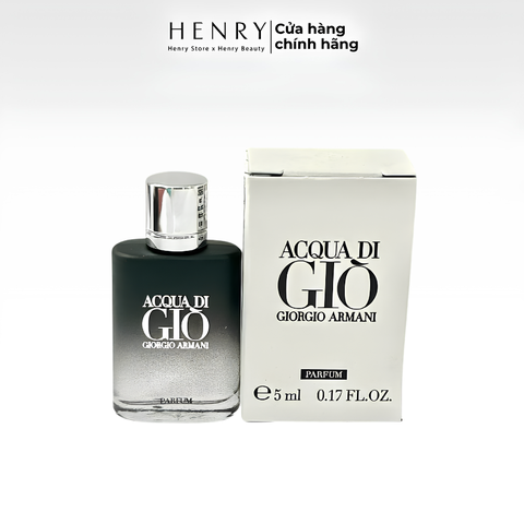 [Minisize] Nước Hoa Giorgio Armani Acqua Di Gio Eau De Parfum 5ml – Hương Biển Thanh Mát, Nam Tính Và Hiện Đại