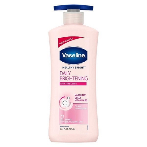 (600ML) Dưỡng thể Vaseline Healthy white Hồng