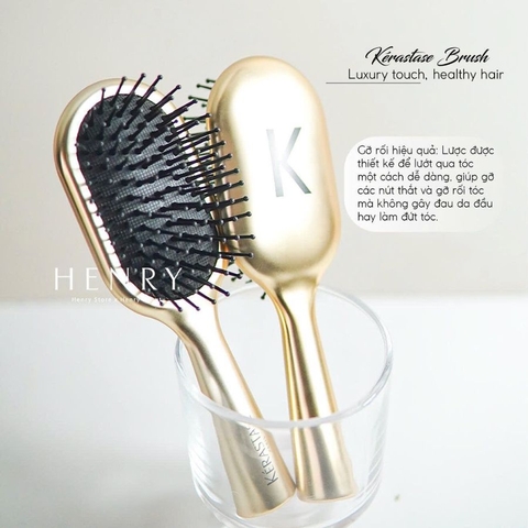 Lược Massage Gỗ Kérastase Gift Chăm Sóc Da Đầu & Chống Rối Tóc